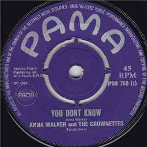 Anna Walker And The Crownettes - You Don't Know / Ode To Billy Joe download free