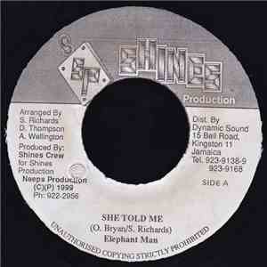Elephant Man - She Told Me download free