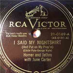 Homer And Jethro With June Carter - I Said My Nightshirt / Music! Music! Music! download free