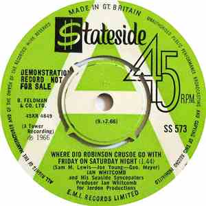 Ian Whitcomb - Where Did Robinson Crusoe Go With Friday On Saturday Night download mp3 flac