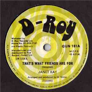 Janet Kay - That's What Friend's Are For download free