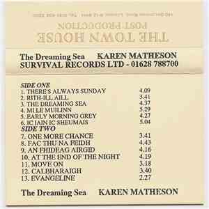 Karen Matheson - The Dreaming Sea download mp3 flac