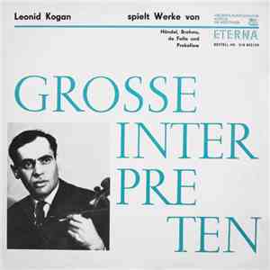Leonid Kogan, Händel / Brahms / De Falla / Prokofiew - Leonid Kogan spielt Werke Von Händel, Brahms, De Falla Und Prokofiew download free