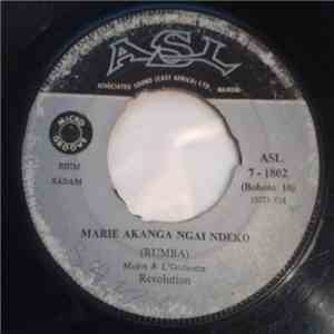 Mujos & L' Orchestre Revolution - Marie Akanga Ngai Ndeko download free