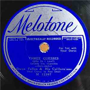 Owen Fallon & His Californians - Three Guesses / Just Another Dream Of You download mp3 flac