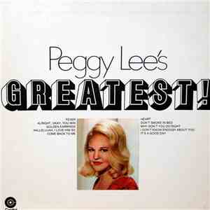 Peggy Lee - Peggy Lee's Greatest! download mp3 flac