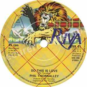 Phil Thornalley - So This Is Love download free