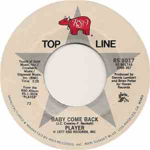 Player  - Baby Come Back / This Time I'm In It For Love download free