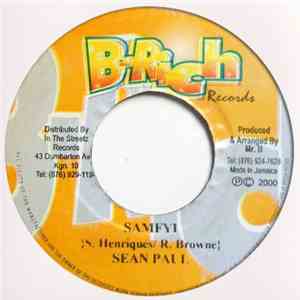 Sean Paul / M'Lonie - Samfy / Love Me download free