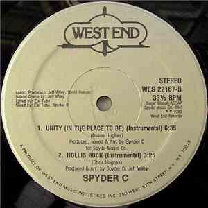Spyder C - Unity (In The Place To Be) / Hollis Rock download free