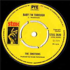 The Emotions - Baby, I'm Through download free
