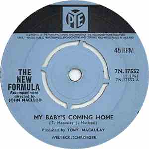 The New Formula - My Baby's Coming Home download free