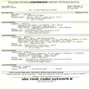Various - The Continuous History Of Rock And Roll No. 100 "Relatives Of Rock" Vol. 2 download mp3 flac
