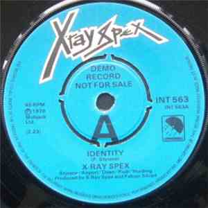 X-Ray Spex - Identity download mp3 flac